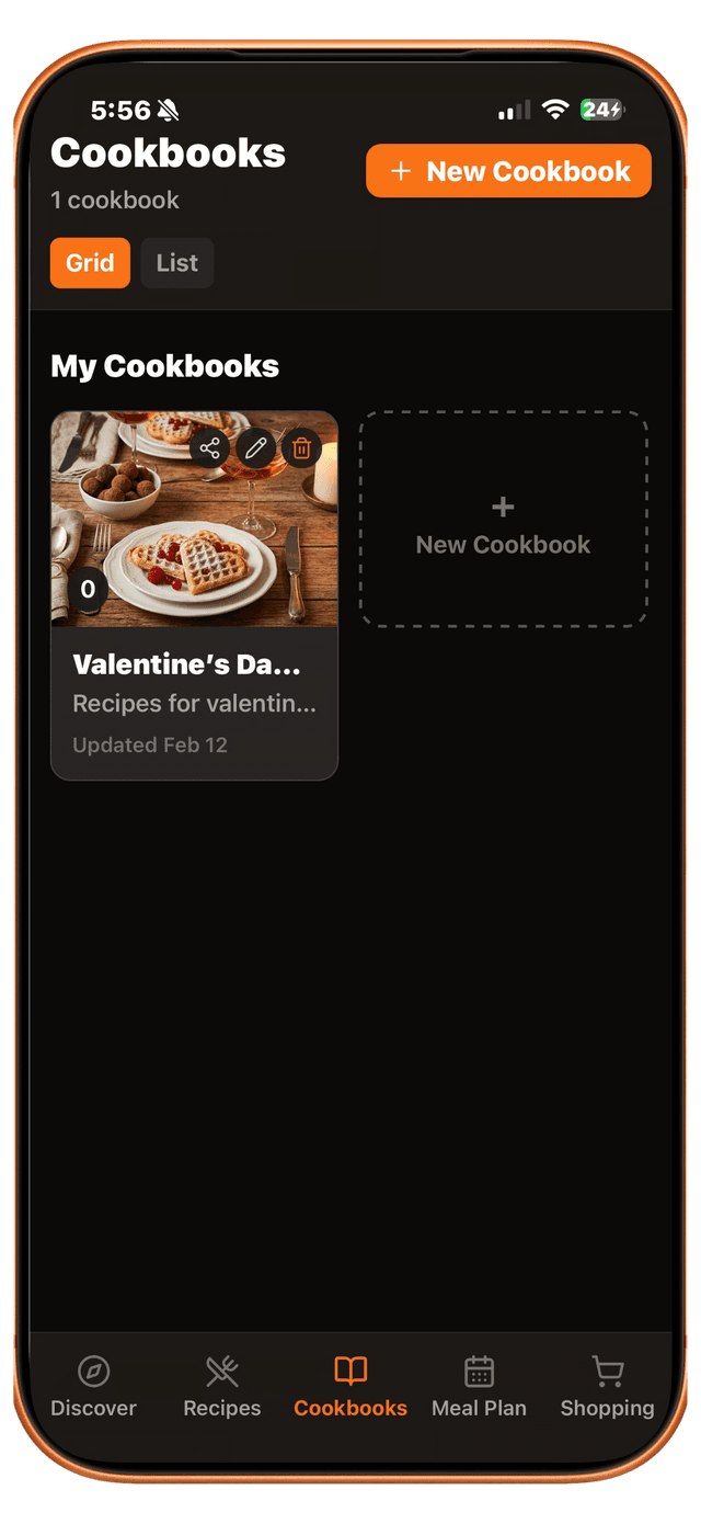 Cookbooks collection